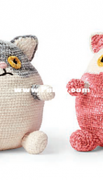 Yarnspirations Design Studio - Fat Cat Stuffie - Free