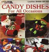 Leisure Arts 2459 Candy Dishes for all occasions