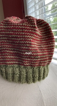 Worsted Helical Hat by Andromeda W. Unsure-Free