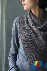 Textured Shawl Recipe by Orlane Designs - English, French, German, Italian - Free