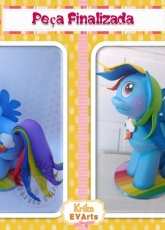 Kirk EVArts-3-D-My Little Pony /Portuguese/Styrofoam