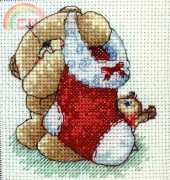 Anchor FRC206 Forever Friends - Christmas Stocking