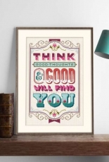 Stitchrovia CSR_00102 - Think Good Thoughts by Emma Congdon