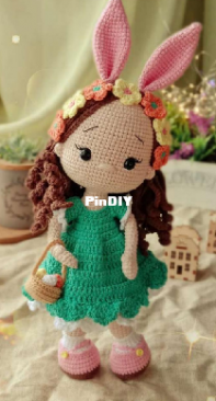 Ya Batalova - Yana Batalova - Easter Bunny Doll