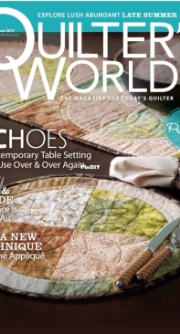 Quilters World - August 2012