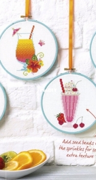 Raise A Glass by Emma Congdon from Cross Stitch Crazy 231 PCS + XSD