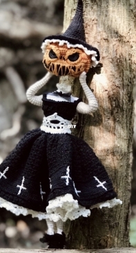 Fiber Figments - Sabrina Maria Pagh - Pricilla Pumpkin