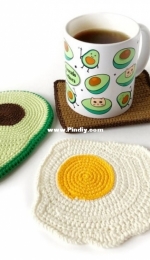 Mary Brown Craft - Mariya - Mary Brovina - Coasters Set
