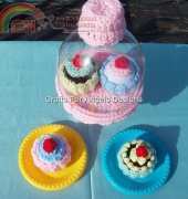 Cupcake Server With Mini Cupcakes