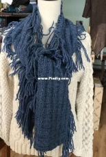 Get Fringed Scarf by Dartmouth Yarns