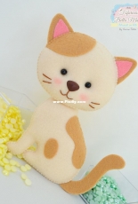 Bella Manu - little Cats 1,2 and 3 - Felt- Feltro - Free