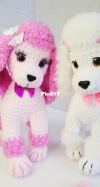 @olala_plush - Ольга Бушмакина - Olga Bushmakina - Poodle Gray - Пудель Грей - Russian