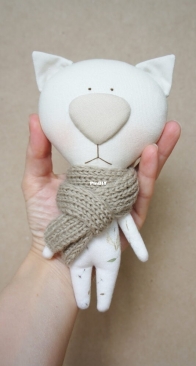 Tashaolivitoys  - Stufed Cat sewing pattern - English