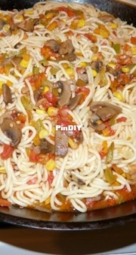Spaghetti with Vegetables