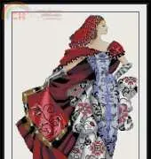 Mirabilia MD128 - Red by Nora Corbett