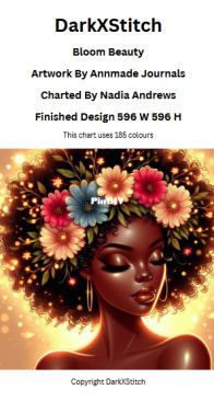 DarkXStitch - Bloom Beauty by Nadia Andrews - Free