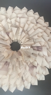 Homemade christmas wreath