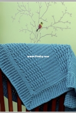 Asher Blu Designs - 3 Rivers Blanket Pattern