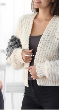 The Easy Design - April Miller - Naomi Cardigan