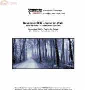 Kreuzstich Kreativ - Fog in the Forest