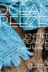 Sheryl Thies - Ocean Breezes Knitted Scarves Inspired by the Sea