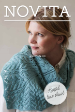 Novita - Knitted Lace Shawl by Sisko Sälpäkivi - Free