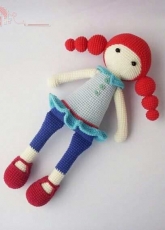 DuduToyFactory- Desislava Dimitrova - Marine  Adeline  Amely Doll