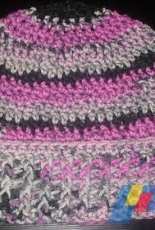 Two Bistitchual Girls- Kayla Rollin - Catch A Wave Messy Bun or Beanie