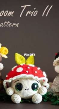 Lyra Lune Designs - Lyra Lune - Mushroom Trio II