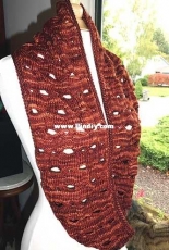 Airy Cowl by Lyudmyla Vayner