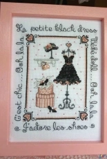 Sue Hillis Designs - C219 - Oh La La ( La Petite Robe Noire - Petite Black Dress ) in PCS.