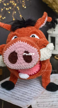 Baloo hand – Alice Shop Toys - Ekaterina Zueva - Irina Chmykhalo - Warthog Pumba Lion King - Russian