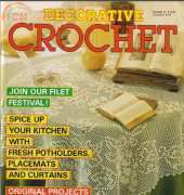 Les Editions de Saxe - Decorative Crochet #9 May 1989