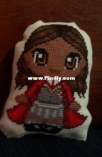 Hazels Farm Mini-série Harry Potter - Angelina Johnson - Free