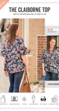 Diby Club - The Claiborne Ruffle Blouse -