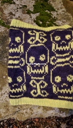 Papa Spooky Cowl by Shauna Caffrey-Free