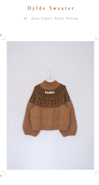 Hylde Sweater by Anne-Sophie Velling
