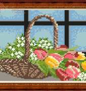 Megat 228 Basket of Flowers
