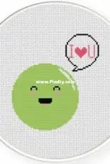 Daily Cross Stitch - Sweet Pea