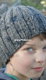 2 x 2 Rib Hat by Mary Lou Egan-Free