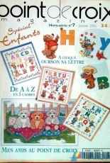 Point de croix magazine HS n°7 Janvier 2001 spécial enfants