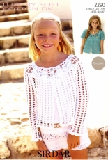 Sirdar - 2290 - Round Yoked Cardigans