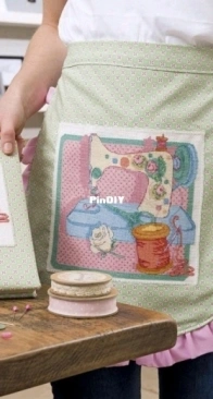 Vintage Sewing by April Rose from The World of Cross Stitching 280 PCS + XSD