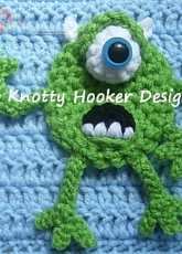 Knotty Hooker Designs - Monsters Appliques - English