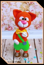 Toys by Ustyushka - Maria Ustyushkina - Marsik cat and Marusia kitty