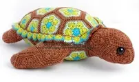 Heidi Bears Designs - Snap the African Flower Turtle