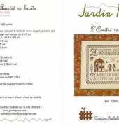 Jardin Prive CB06 -  lAmitié se brode