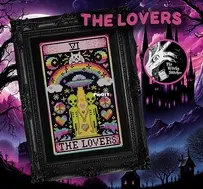 The Witchy Stitcher - Nostalgic Tarot - The Lovers