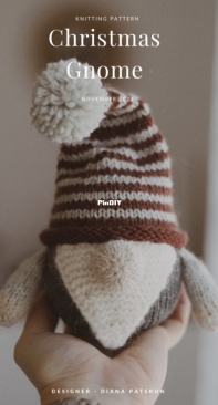 Christmas Gnome by Diana Patskun - Sweet Patterns Lab