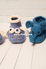 Booties for the boy